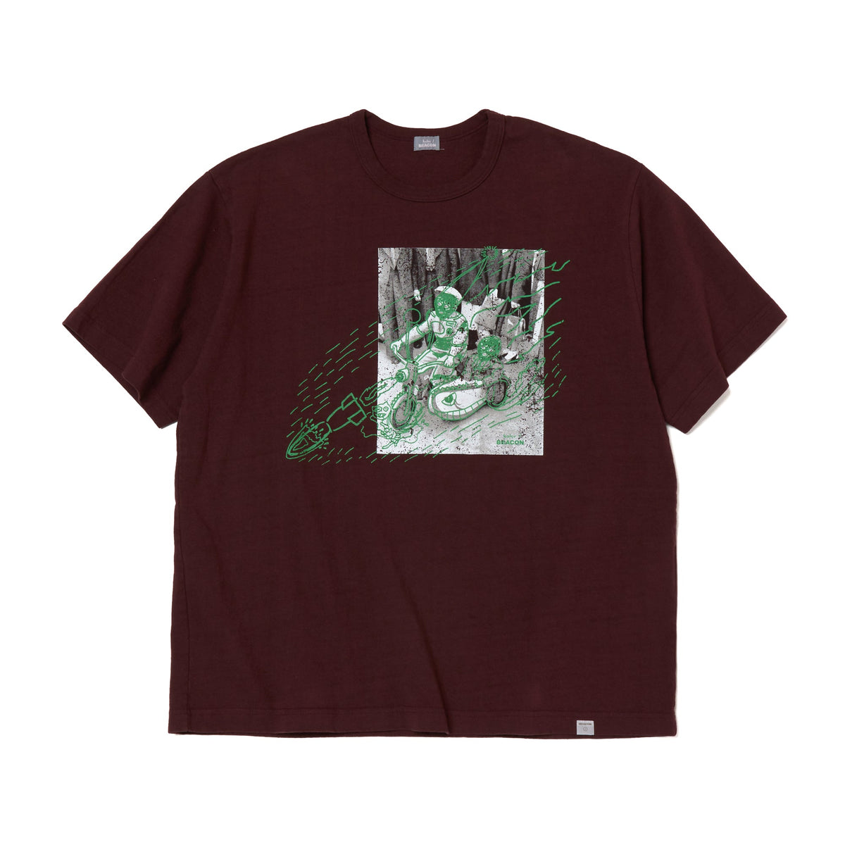 kolor kolorbercom tシャツ 25SBM-T03231-C T-Shirt | kolor OFFICIAL ONLINE STORE