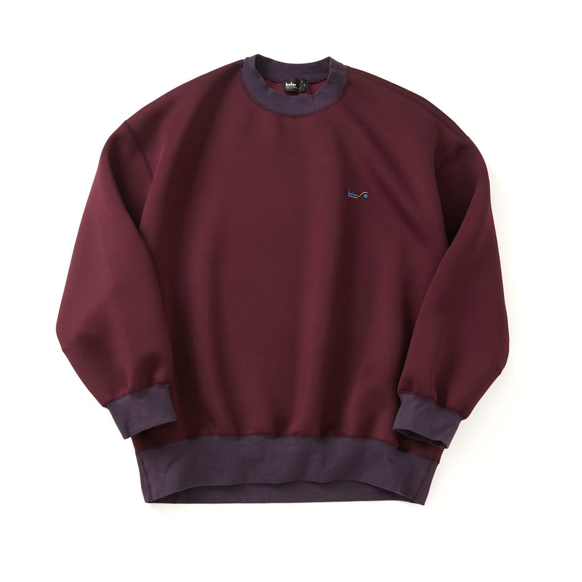 【新品 未使用】Kolor 25SCM-T15203S-B Tops 25SCM-T15203S-B Tops | kolor OFFICIAL ONLINE STORE | カラー