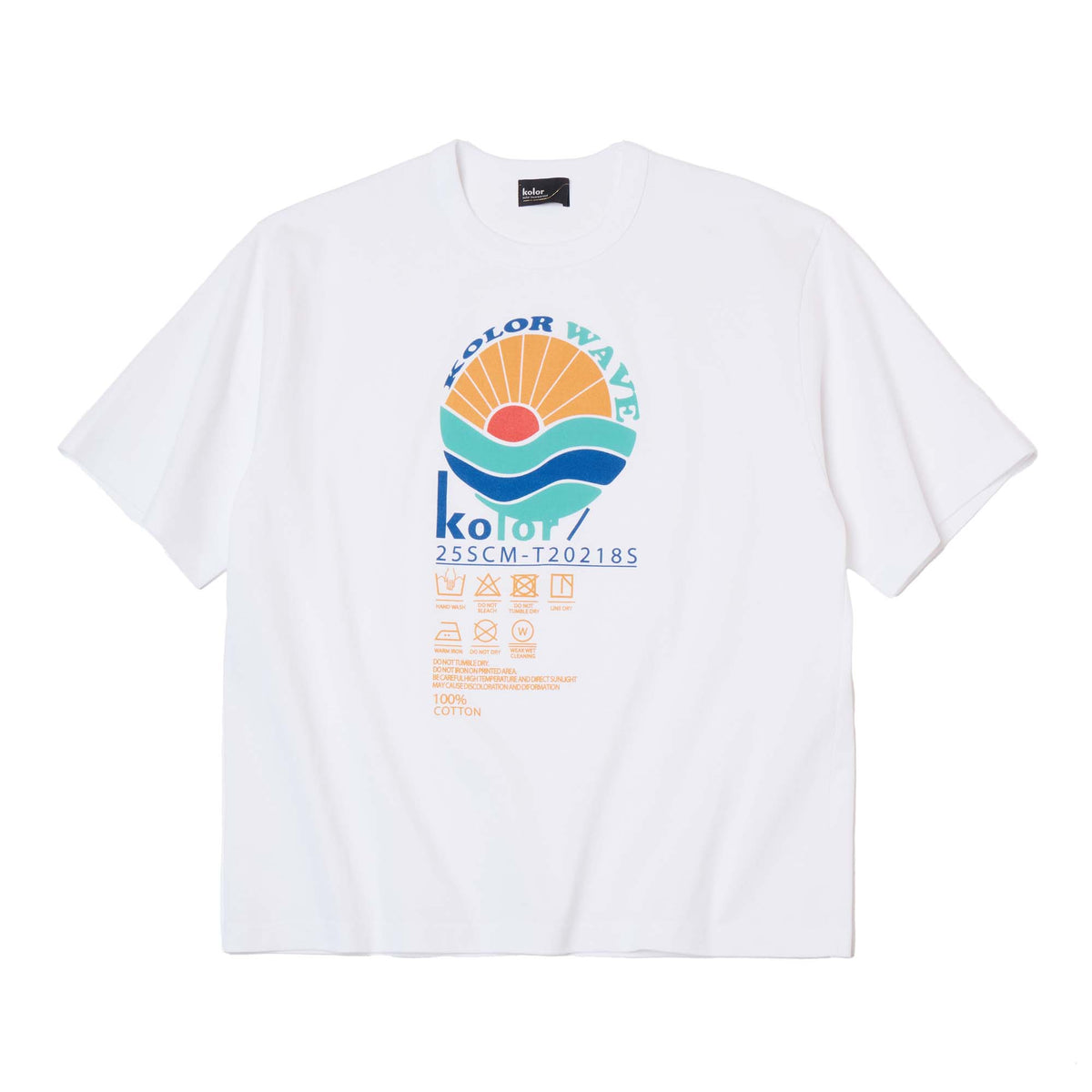 25SCM-T20218S-A T-Shirt | kolor OFFICIAL ONLINE STORE | カラー公式