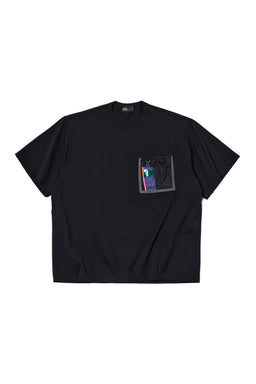 カラー kolor 21AW PRINT DESTROY TEE HONEY TEE デストロイ加工