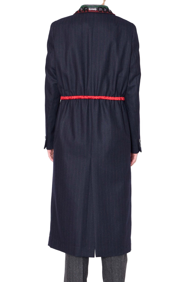 kolor 19aw DSMGコラボ　コート kolor 19aw ラギットサージ アシンメトリーコート グレー サイズ