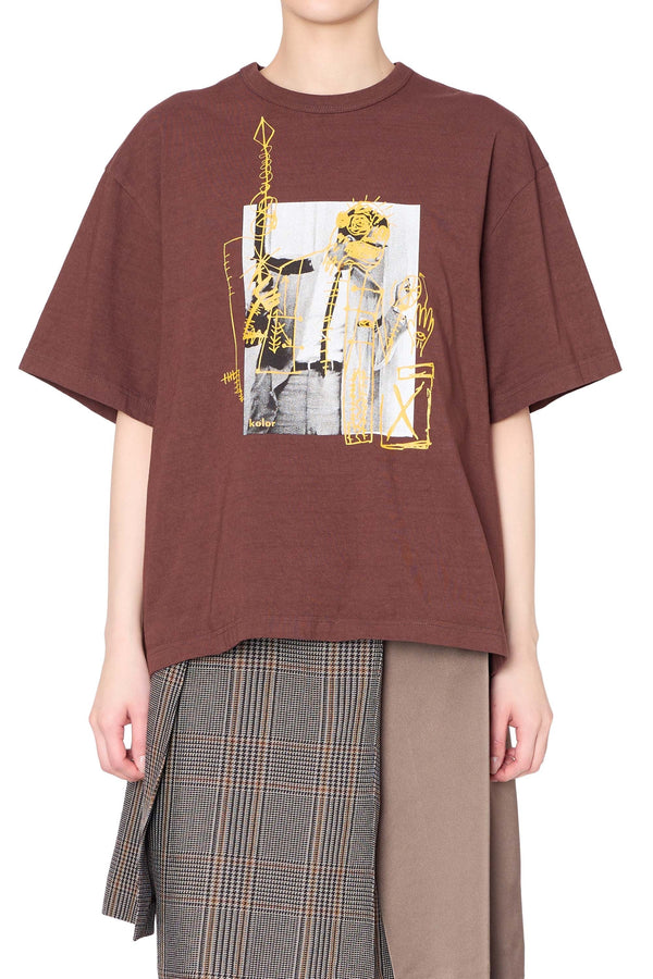 kolor 24AW シャツ SAINT M×××××× (セントマイケル) × Kosuke Kawamura / KK_SS TEE