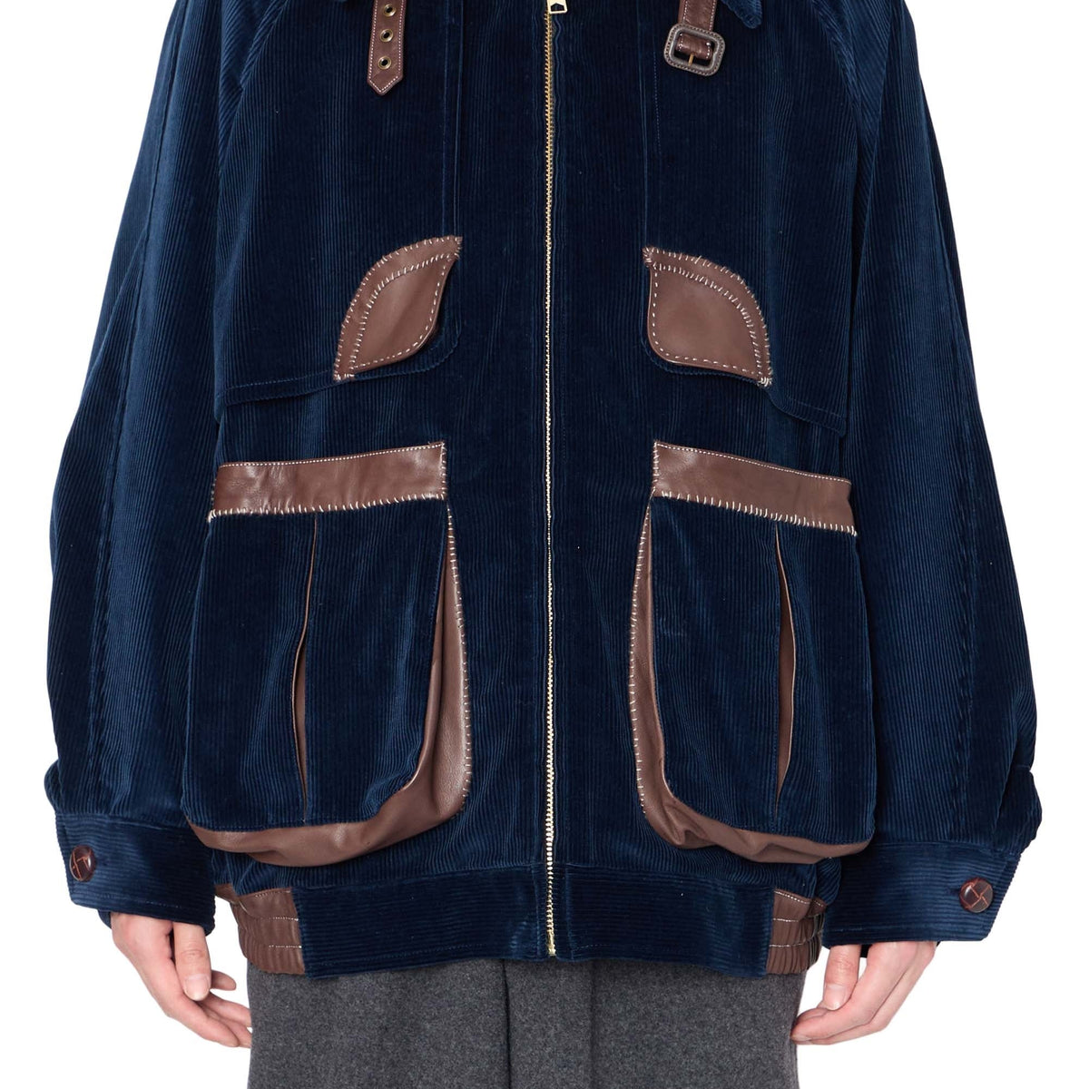 kolor ダークグレー ウールジャケット 25WCM-G04103-77-302500-