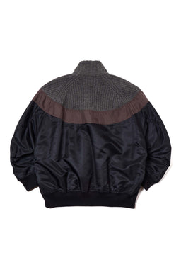 Kolor 23SS ドッキングブルゾン ネイビー 23SCM-G09125S 40％OFF】kolor BEACON カラービーコン ミラノリブブルゾン