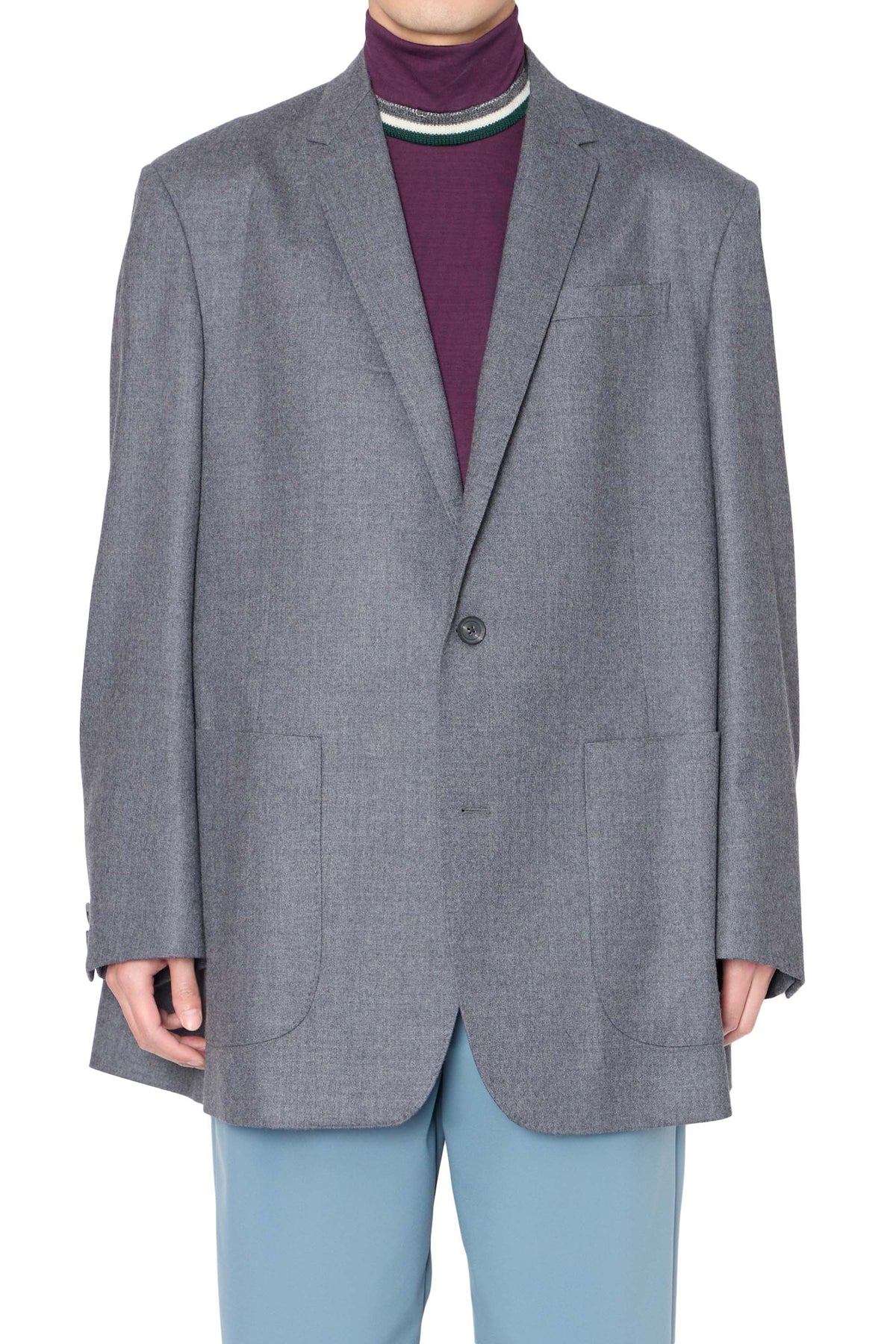 ジャケット・アウター kolor 22SS Transparent Lapel Coat size2 kolor(カラー) 22SS 