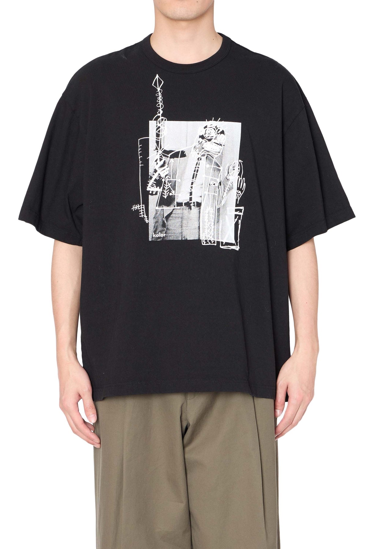 25WCM-T05204-08 T-Shirt | kolor OFFICIAL ONLINE STORE