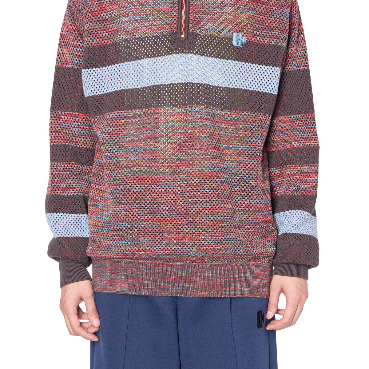 Kolor ラインカラーポロシャツ 26SCM-N07306-16 Knit | kolor OFFICIAL ONLINE STORE | カラー公式