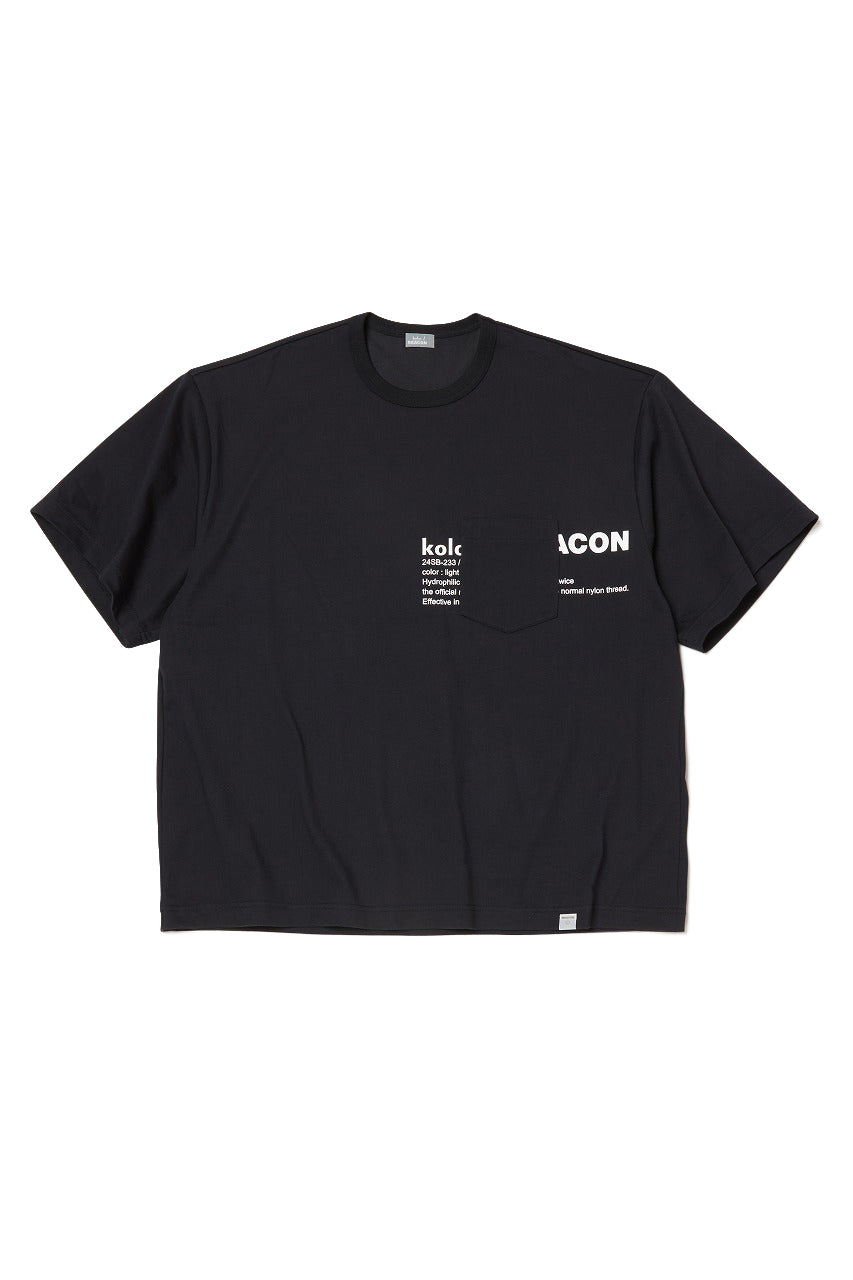 限定製作kolor Tシャツ SIZE 1 BLACK Tシャツ/カットソー(半袖/袖なし)